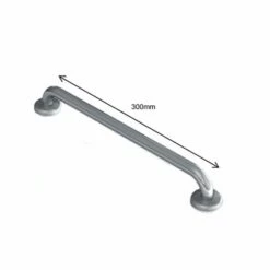 AKW 1200 Series Straight Grab Rail 300mm Length Stainless Steel
