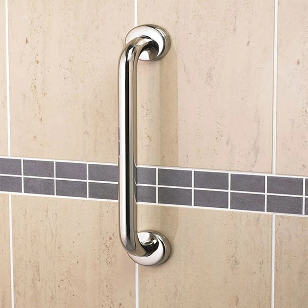 AKW 1200 Series Straight Grab Rail 300mm Length Stainless Steel 4 AKW 1200 Series Straight Grab Rail 300mm Length Stainless Steel - Image 2