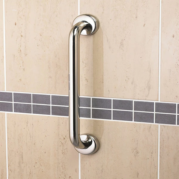 AKW 1200 Series Straight Grab Rail 600mm Length Stainless Steel 4 AKW 1200 Series Straight Grab Rail 600mm Length Stainless Steel - Image 2