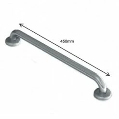 AKW 1200 Series Straight Grab Rail 450mm Length Stainless Steel