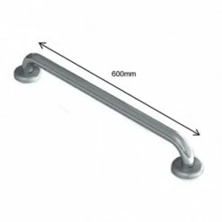 AKW 1200 Series Straight Grab Rail 600mm Length Stainless Steel
