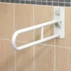 AKW 1800 Series Folding Support Grab Rail 765mm Length White 1 AKW 1800 Series Folding Support Grab Rail 765mm Length White -HEATANDPLUMB Sales akw 1800 series grab rail 01810wh 1