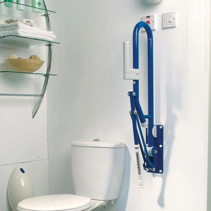 AKW 1800 Series Folding Grab Rail 765mm Length Blue 5 AKW 1800 Series Folding Grab Rail 765mm Length Blue - Image 3