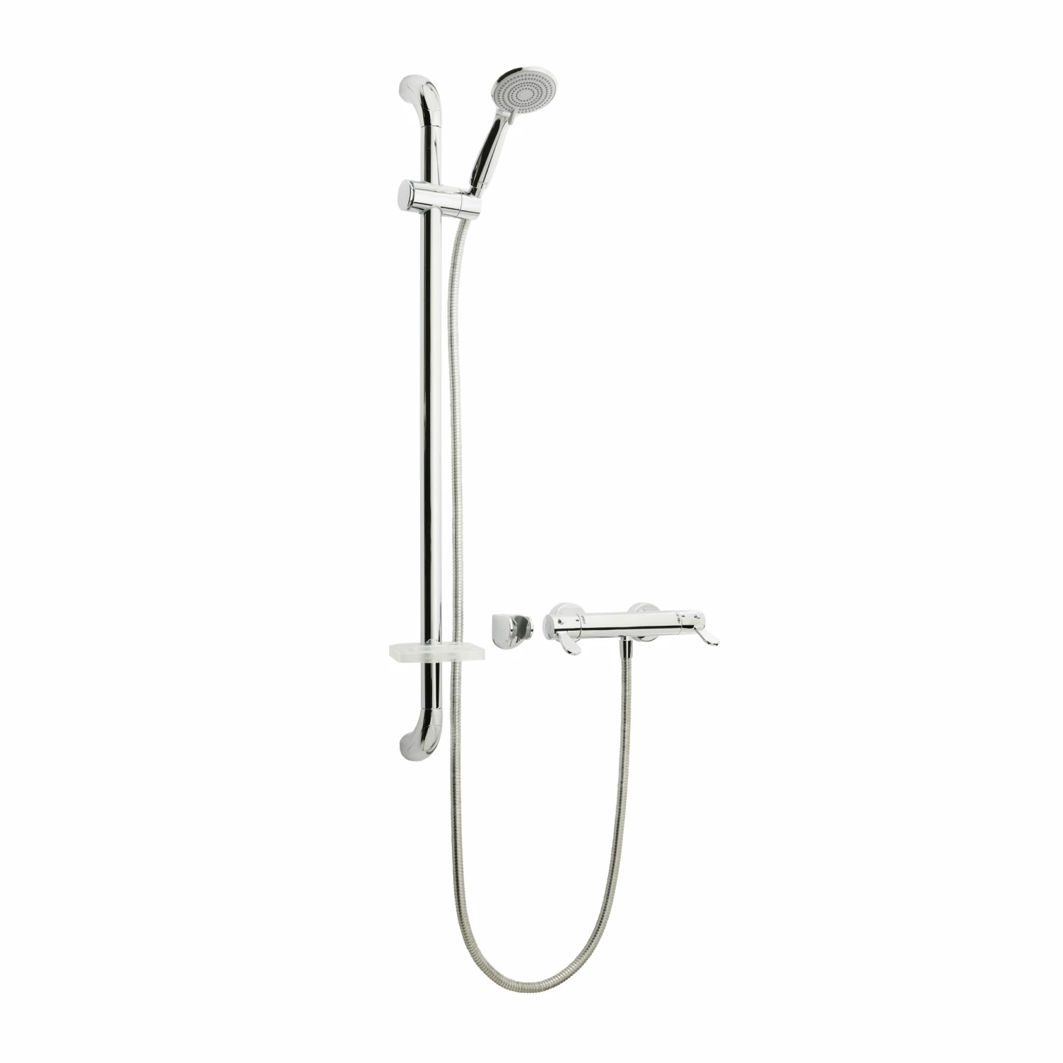 AKW Arka Care Thermostatic Bar Mixer Shower With Shower Kit 5 AKW Arka Care Thermostatic Bar Mixer Shower With Shower Kit - Image 3