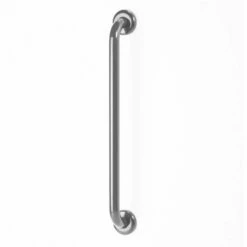 AKW Epoxy Coated Stainless Steel Grab Rail 450mm Length - Mid Grey