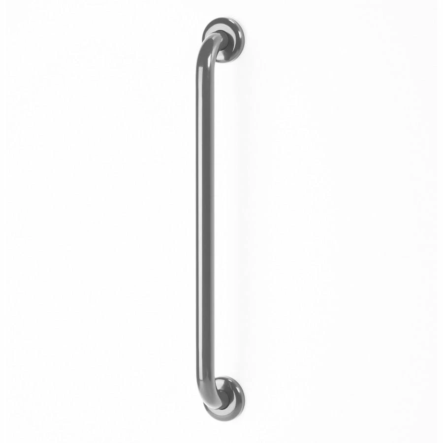 AKW Epoxy Coated Stainless Steel Grab Rail 450mm Length - Mid Grey 3 AKW Epoxy Coated Stainless Steel Grab Rail 450mm Length - Mid Grey