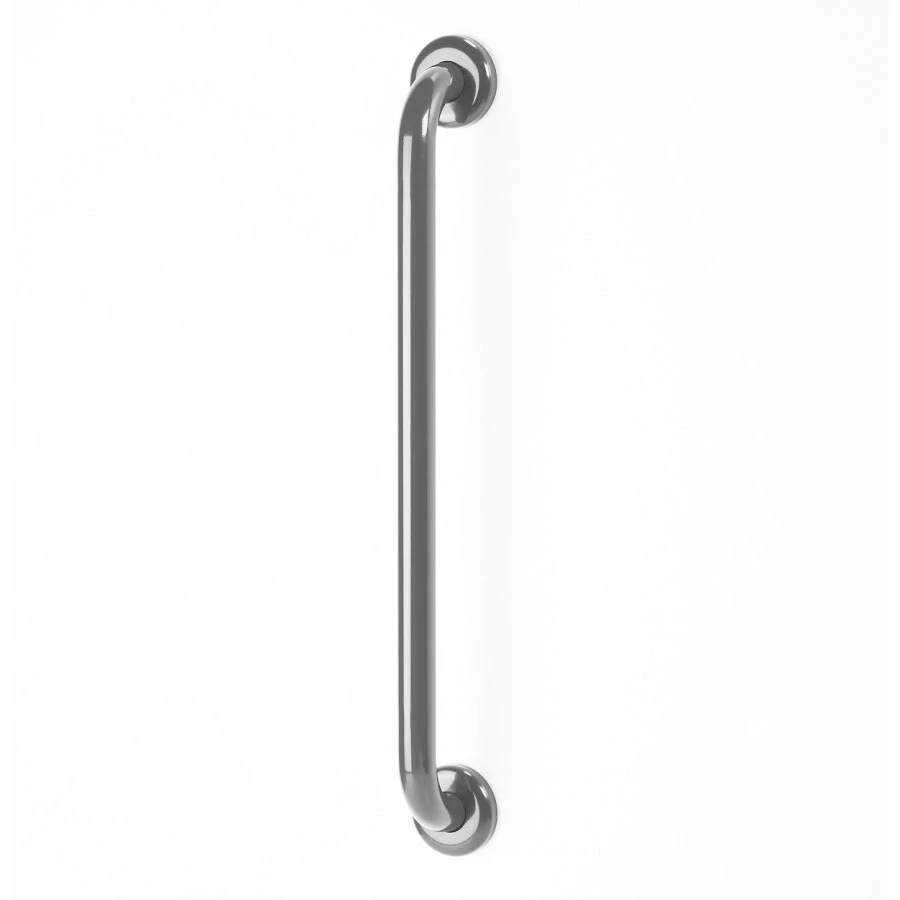 AKW Epoxy Coated Stainless Steel Grab Rail 600mm Length - Mid Grey 2 AKW Epoxy Coated Stainless Steel Grab Rail 600mm Length - Mid Grey