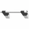 AKW Onyx 45 Duo Straight Grab Rail 600mm Length - Black/Chrome 1 AKW Onyx 45 Duo Straight Grab Rail 600mm Length - Black/Chrome -HEATANDPLUMB Sales akw onyx grab rail 11804 ls 1