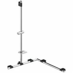 AKW Onyx Duo Option 2 Grab Rail - Black/Chrome