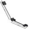 AKW Onyx Duo 135 Degree Angled Grab Rail 450mm X 450mm - White/Chrome -HEATANDPLUMB Sales akw onyx grab rail 11817 ls