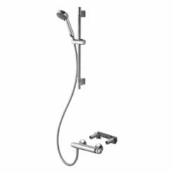 Aqualisa Midas 100 Easy-Fit Bar Mixer Shower With Shower Kit