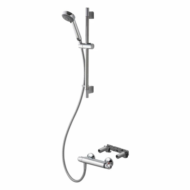 Aqualisa Midas 100 Easy-Fit Bar Mixer Shower With Shower Kit 3 Aqualisa Midas 100 Easy-Fit Bar Mixer Shower With Shower Kit