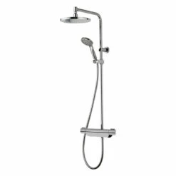 Aqualisa Midas 220 Bar Mixer Shower And Kit With Adjustable Head And Fixed Drencher -HEATANDPLUMB Sales aqualisa midas 220 complete mixer shower md220sc 2