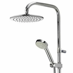 Aqualisa Midas 220 Bar Mixer Shower And Kit With Adjustable Head And Fixed Drencher -HEATANDPLUMB Sales aqualisa midas 220 complete mixer shower md220sc 6