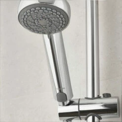 Aqualisa Quartz Blue HP/Combi Smart Digital Exposed Shower With Adjustable Head - Chrome -HEATANDPLUMB Sales aqualisa quartz blue complete mixer shower qzsb a1 ev 20 1