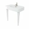 Burlington Arcade Basin 900mm Wide With Ceramic Console Legs - 1 Tap Hole 2 Burlington Arcade Basin 900mm Wide With Ceramic Console Legs - 1 Tap Hole -HEATANDPLUMB Sales arcade bathrooms traditional basin arc9001th arc2