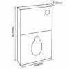 Arley Cyclone Back To Wall WC Unit 500mm Wide - Black 1 Arley Cyclone Back To Wall WC Unit 500mm Wide - Black -HEATANDPLUMB Sales arley cyclone bathroom furniture 23722003