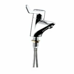 Armitage Shanks Contour 21+ Doc M Pack With Close Coupled Toilet And Blue Rail - Left Handed