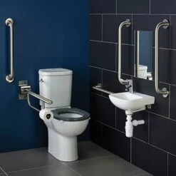 Armitage Shanks Contour 21+ Doc M Pack With Close Coupled Toilet And Stainless Steel Rails - Right Handed 5 Armitage Shanks Contour 21+ Doc M Pack With Close Coupled Toilet And Stainless Steel Rails - Right Handed -HEATANDPLUMB Sales armitage shanks contour 21 doc m pack s0684my 1