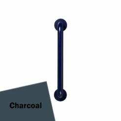 Armitage Shanks Contour 21 Straight Grab Rail 450mm Length - Charcoal