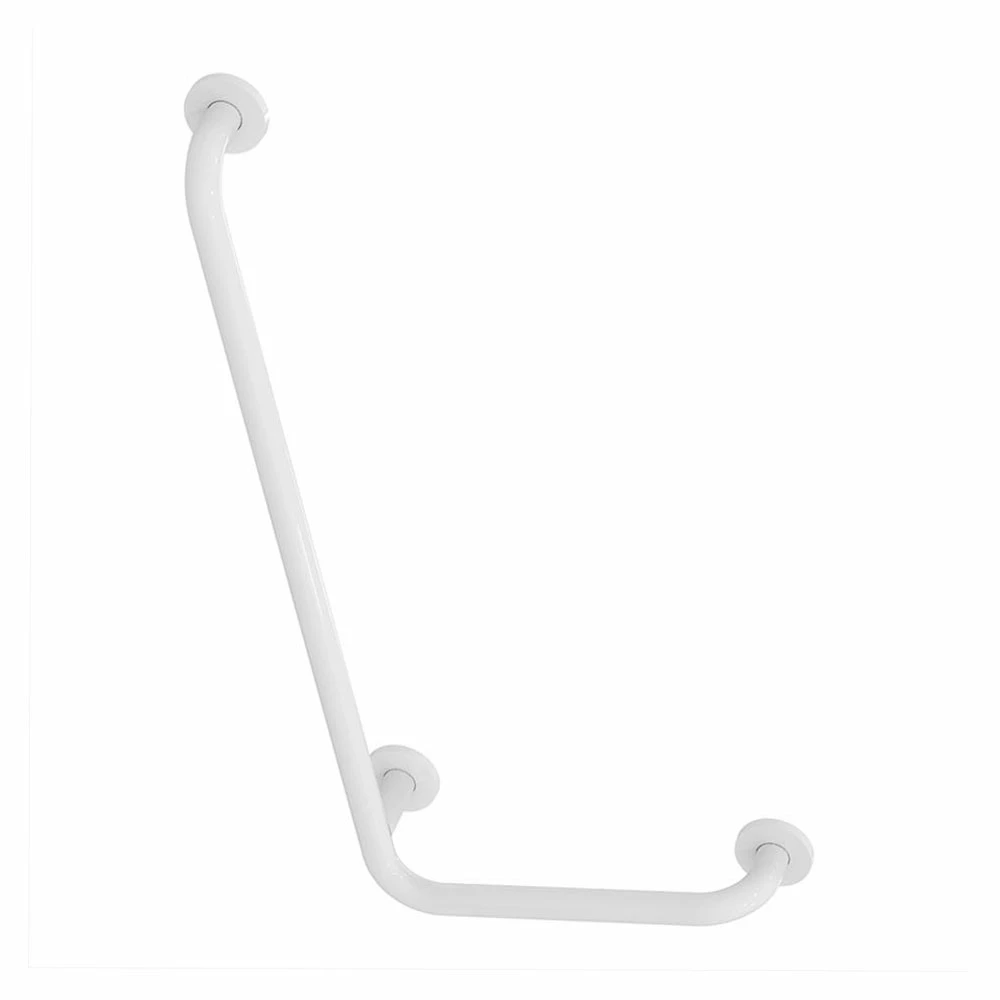 Armitage Shanks Contour 21 Angled Shower Grab Rail 900mm Length - LH White 3 Armitage Shanks Contour 21 Angled Shower Grab Rail 900mm Length - LH White