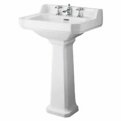 Bayswater Fitzroy Basin With Full Pedestal 560mm Wide 3 Tap Hole 9 Bayswater Fitzroy Basin With Full Pedestal 560mm Wide 3 Tap Hole -HEATANDPLUMB Sales bayswater fitzroy basin bayc006 bayc002 1