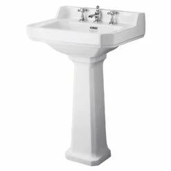 Bayswater Fitzroy Basin With Large Full Pedestal 560mm Wide 3 Tap Hole 9 Bayswater Fitzroy Basin With Large Full Pedestal 560mm Wide 3 Tap Hole -HEATANDPLUMB Sales bayswater fitzroy basin bayc006 bayc002