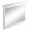 Bayswater Flat Bathroom Mirror 1000mm Wide - Pointing White 1 Bayswater Flat Bathroom Mirror 1000mm Wide - Pointing White -HEATANDPLUMB Sales bayswater flat bathroom mirror bayf186 1