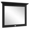 Bayswater Flat Bathroom Mirror 1000mm Wide - Matt Black -HEATANDPLUMB Sales bayswater matt black bathroom mirror bayf484