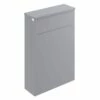 Bayswater Plummett Grey WC Toilet Unit 550mm Wide -HEATANDPLUMB Sales bayswater plummett grey bathroom furniture bayf119