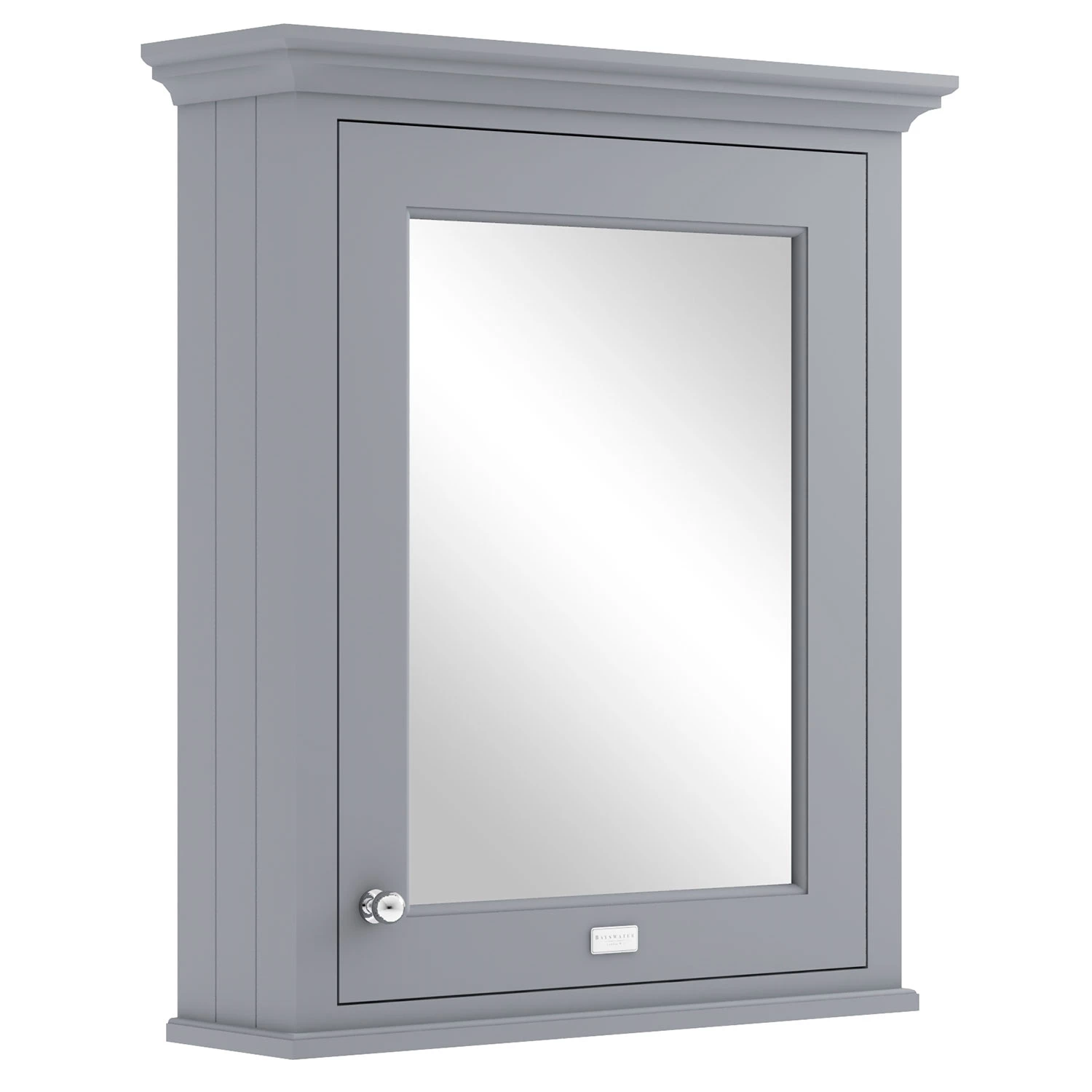 Bayswater Plummett Grey Bathroom Cabinet 750mm High X 650mm Wide 4 Bayswater Plummett Grey Bathroom Cabinet 750mm High X 650mm Wide - Image 2