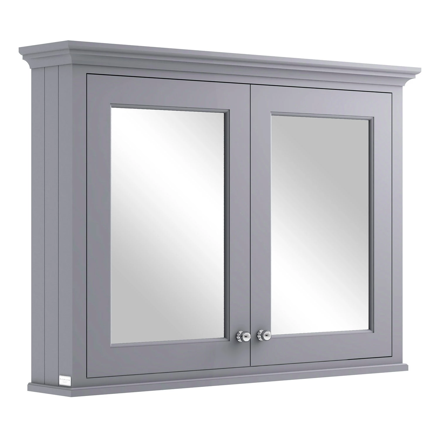 Bayswater Plummett Grey Bathroom Cabinet 750mm High X 1050mm Wide 3 Bayswater Plummett Grey Bathroom Cabinet 750mm High X 1050mm Wide