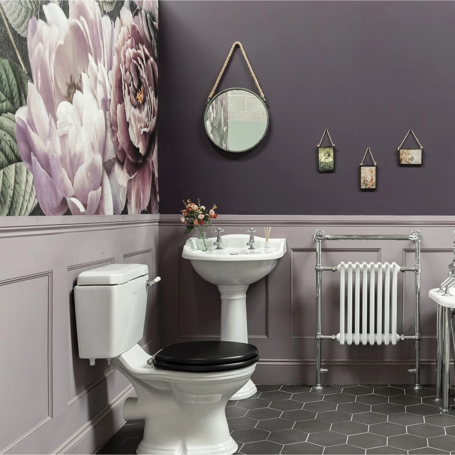 Bayswater Porchester Basin With Full Pedestal 500mm Wide 2 Tap Hole 8 Bayswater Porchester Basin With Full Pedestal 500mm Wide 2 Tap Hole - Image 6