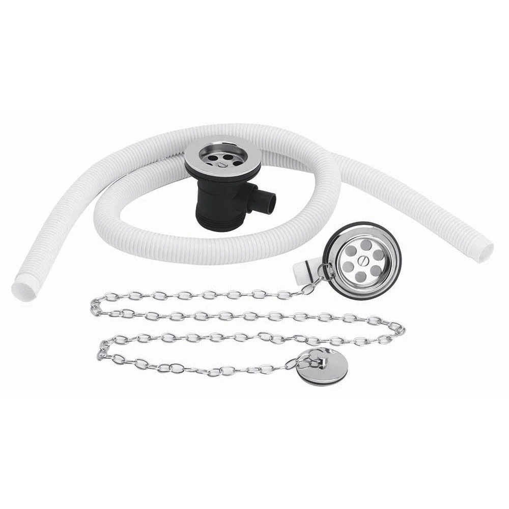 Bayswater Traditional Extended Bath Waste And Overflow Chrome - Slotted 4 Bayswater Traditional Extended Bath Waste And Overflow Chrome - Slotted - Image 2