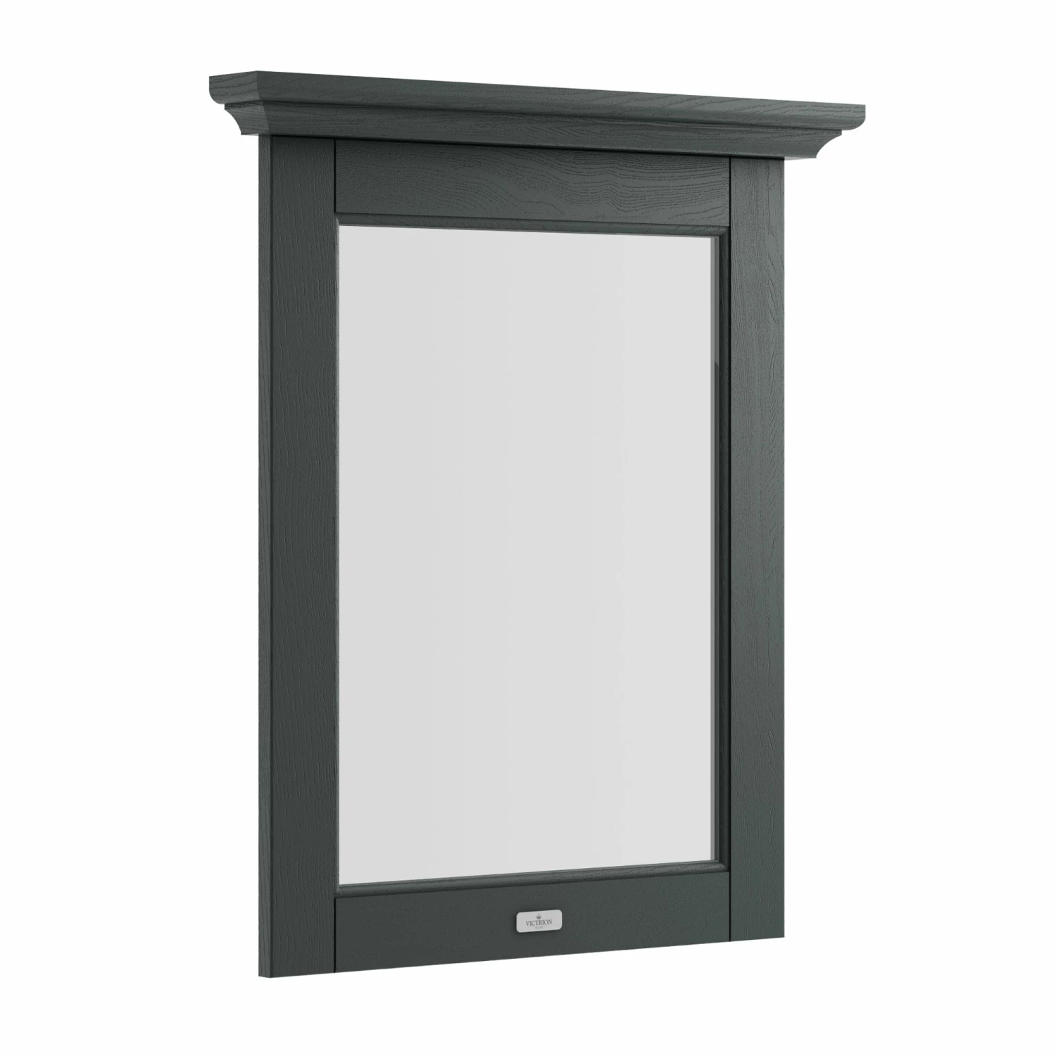 Bayswater Victrion Bathroom Mirror 690mm H X 575mm W - Dark Lead 4 Bayswater Victrion Bathroom Mirror 690mm H X 575mm W - Dark Lead - Image 2