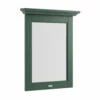 Bayswater Victrion Bathroom Mirror 690mm H X 575mm W - Forest Green 1 Bayswater Victrion Bathroom Mirror 690mm H X 575mm W - Forest Green -HEATANDPLUMB Sales bayswater victrion bathroom mirror bcm600fg