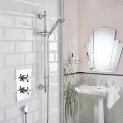 Bristan 1901 Dual Concealed Mixer Shower With Shower Kit -HEATANDPLUMB Sales bristan 1901 complete mixer shower 1901 shwr pk 6