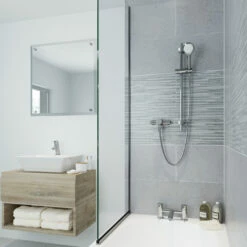 Bristan Acute Sequential Exposed Mixer Shower With Shower Kit -HEATANDPLUMB Sales bristan acute complete mixer shower ae shxar c 3 1