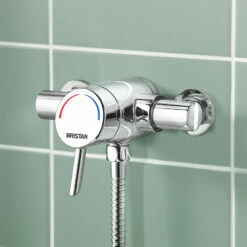 Bristan Acute Sequential Exposed Mixer Shower With Shower Kit -HEATANDPLUMB Sales bristan acute complete mixer shower ae shxar c 4