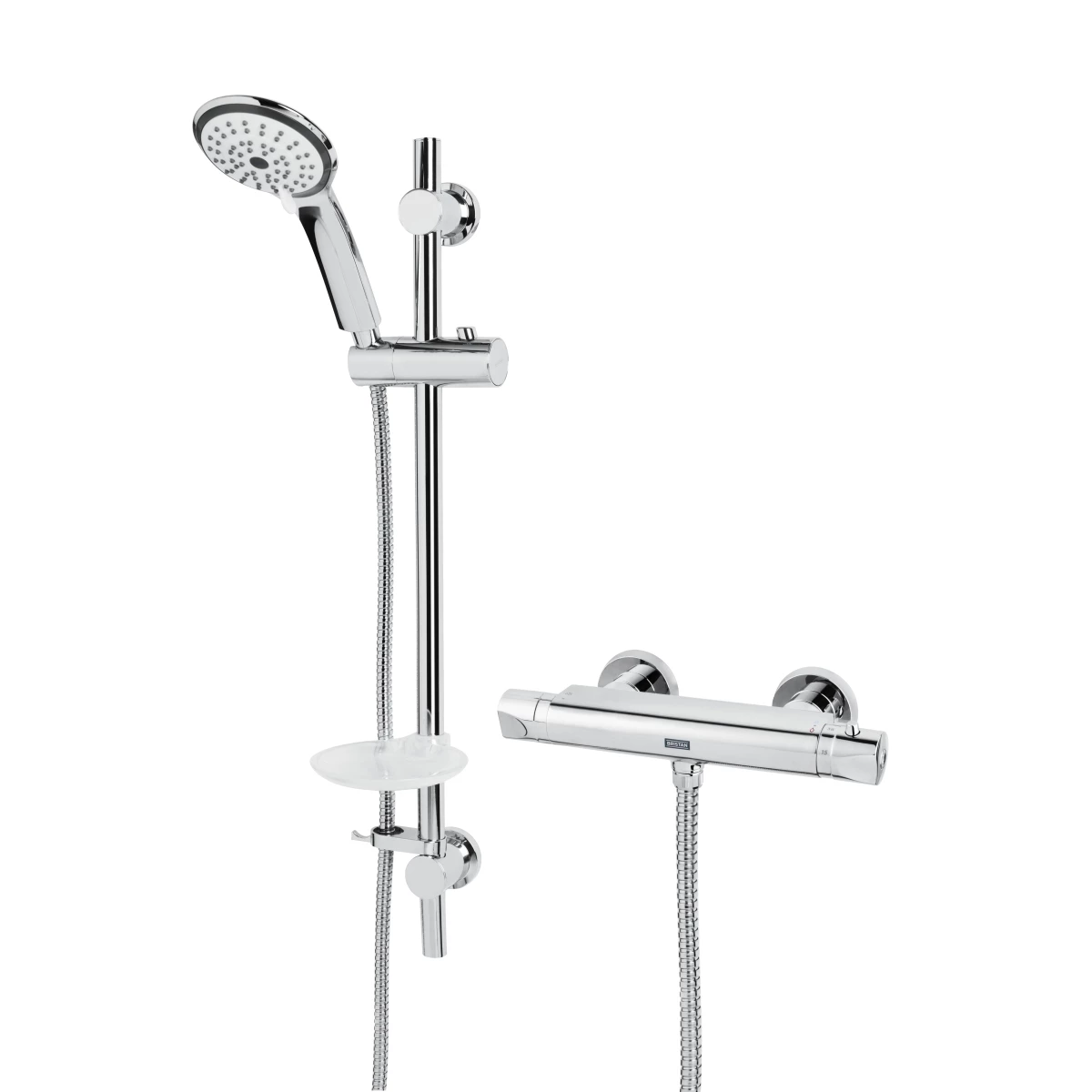 Bristan Artisan FastFit Bar Mixer Shower With Multi Mode Shower Kit 3 Bristan Artisan FastFit Bar Mixer Shower With Multi Mode Shower Kit
