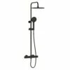 Bristan Buzz Thermostatic Bar Mixer Shower With Shower Rigid Riser Kit And Fixed Head - Black 2 Bristan Buzz Thermostatic Bar Mixer Shower With Shower Rigid Riser Kit And Fixed Head - Black -HEATANDPLUMB Sales bristan buzz complete mixer shower buz shxdivctff blk 1