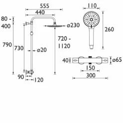 Bristan Buzz Thermostatic Bar Mixer Shower With Shower Rigid Riser Kit And Fixed Head - Chrome 23 Bristan Buzz Thermostatic Bar Mixer Shower With Shower Rigid Riser Kit And Fixed Head - Chrome -HEATANDPLUMB Sales bristan buzz complete mixer shower buz2 shxdivctff c 2 1