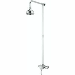 Bristan Colonial Sequential Exposed Mixer Shower With Shower Kit And Fixed Head