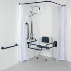 Bristan DocM Showering Pack With TMV3 Thermostatic Shower Kit - White