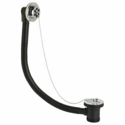 Bristan Economy Bath Waste With Brass Plug Chrome - Slotted