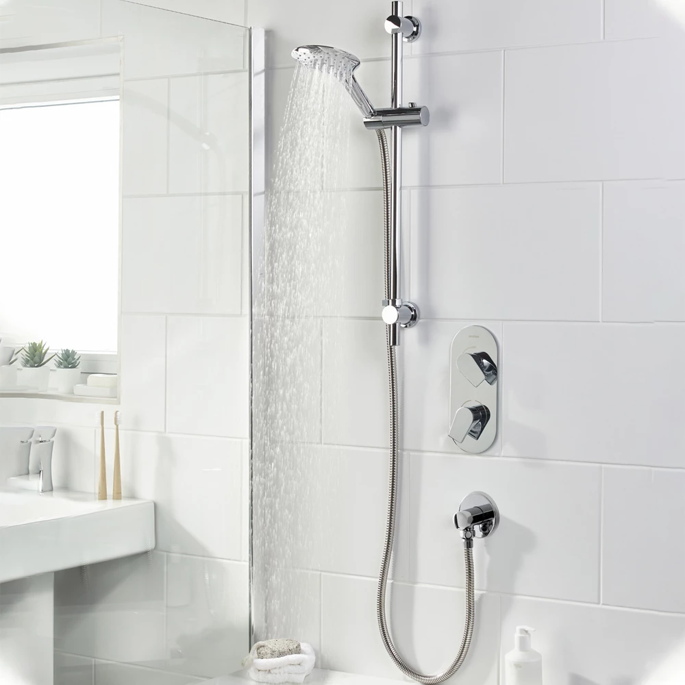Bristan Hourglass Dual Concealed Mixer Shower With Shower Kit 8 Bristan Hourglass Dual Concealed Mixer Shower With Shower Kit - Image 6