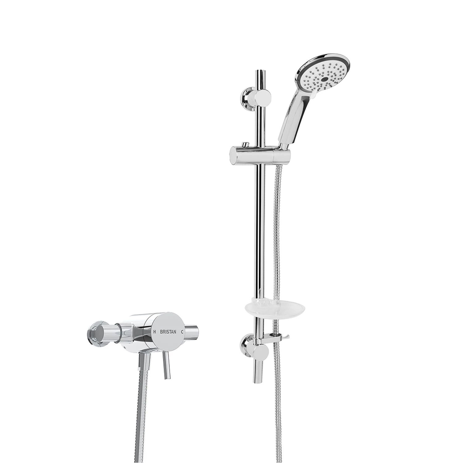 Bristan Prism Sequential Exposed Mixer Shower With Shower Kit 3 Bristan Prism Sequential Exposed Mixer Shower With Shower Kit