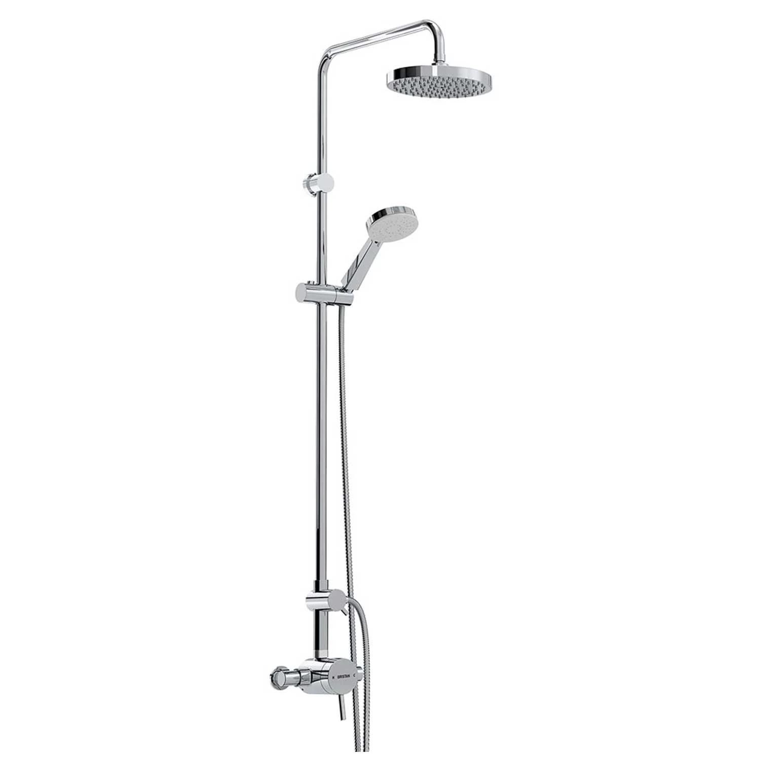 Bristan Prism Sequential Exposed Mixer Shower With Shower Kit And Fixed Head 5 Bristan Prism Sequential Exposed Mixer Shower With Shower Kit And Fixed Head - Image 3