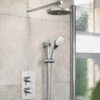Bristan Prism Dual Concealed Mixer Shower With Shower Kit And Fixed Head -HEATANDPLUMB Sales bristan prism complete mixer shower prism shwr pk2 1