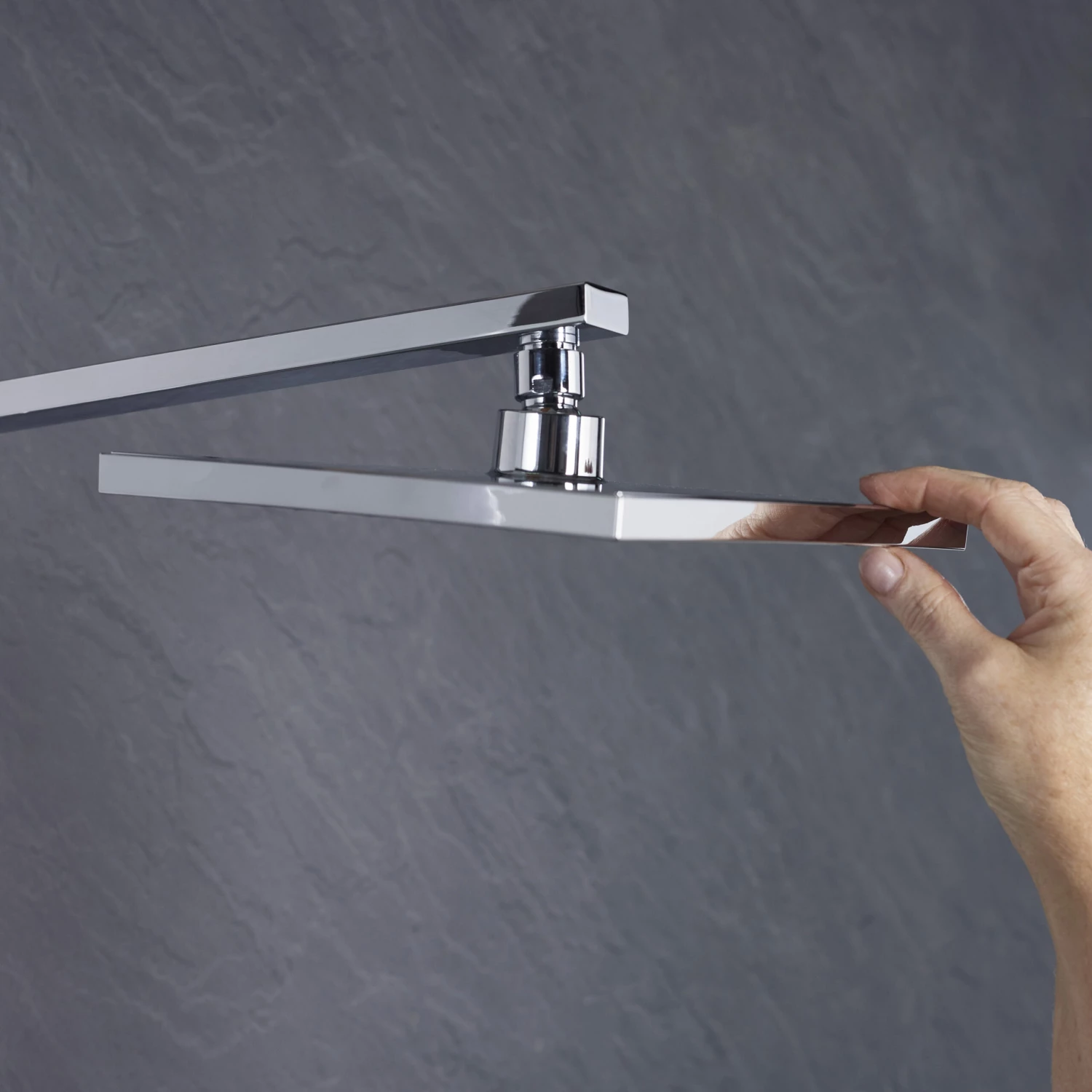 Bristan Quadrato FastFit Bar Mixer Shower With Shower Kit And Fixed Head 10 Bristan Quadrato FastFit Bar Mixer Shower With Shower Kit And Fixed Head - Image 8